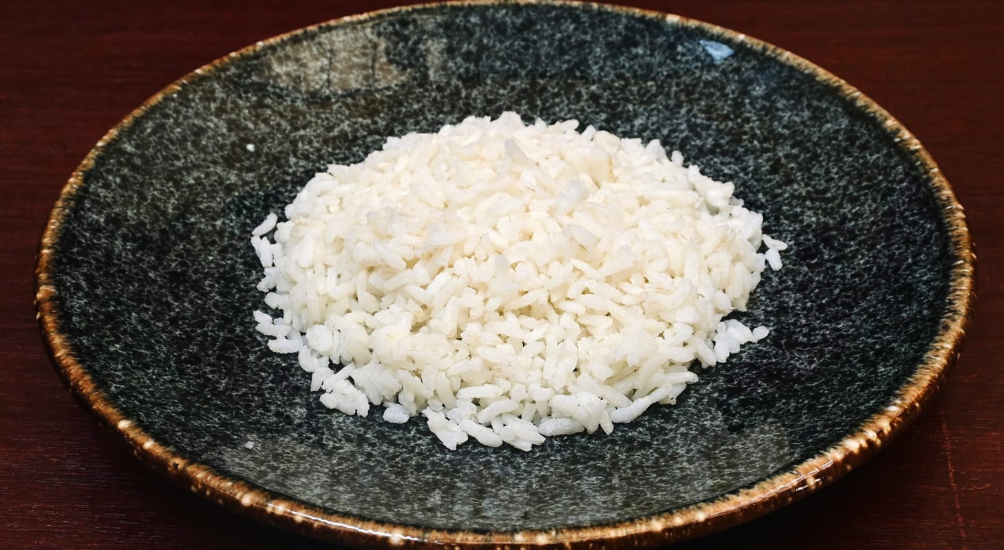 Arroz Blanco con Chile Dulce