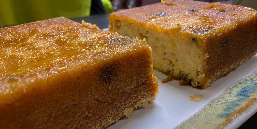Budín de Plátano Tabasco