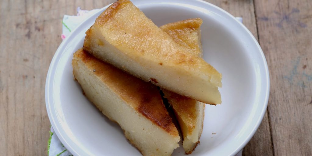 Budín de Yuca Cocida