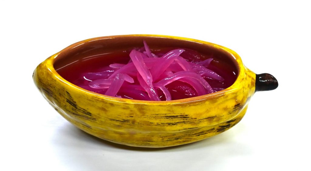 Historia de la Cebolla Morada Encurtida QR