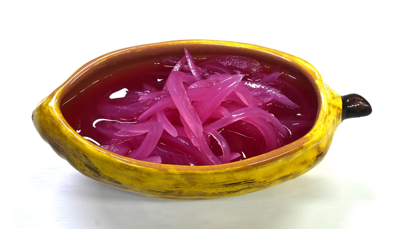 Cebolla Morada Encurtida QR