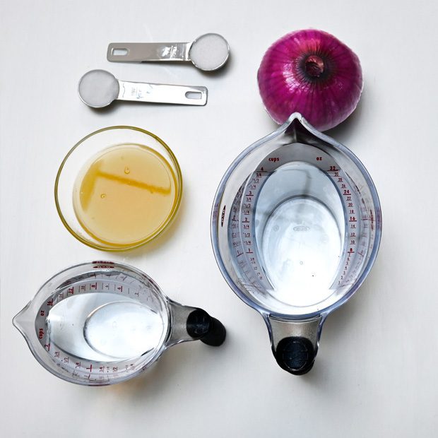 Ingredientes cebolla encurtida