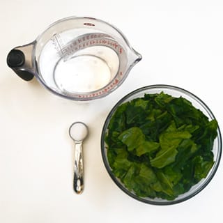 Ingredientes chaya kabax