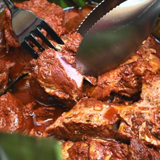 Cochinita pibil cocida
