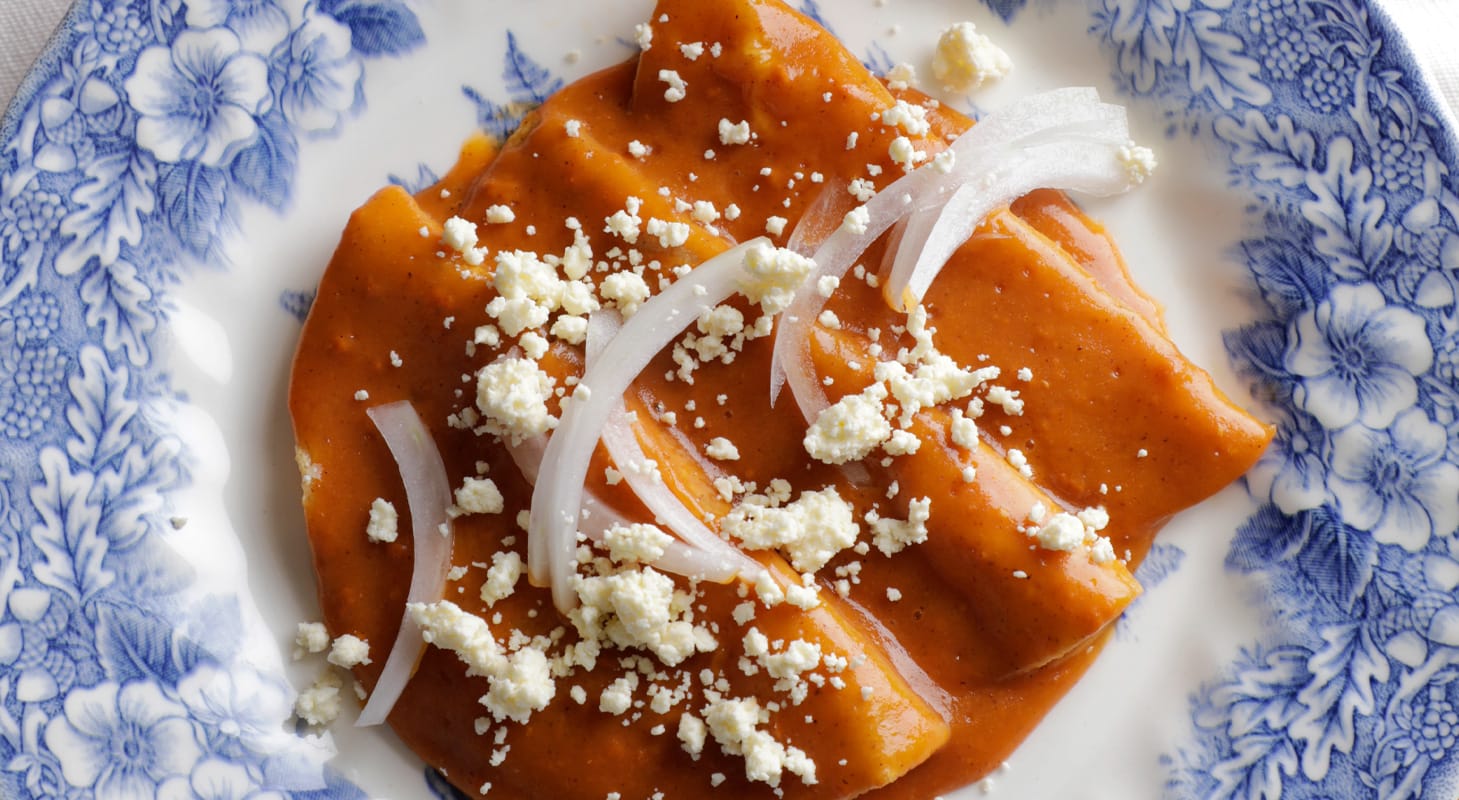 Enchiladas de Chiapa de Corzo