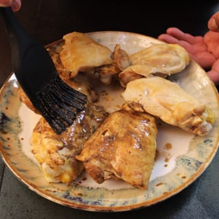  piezas de gallina y barnícelas