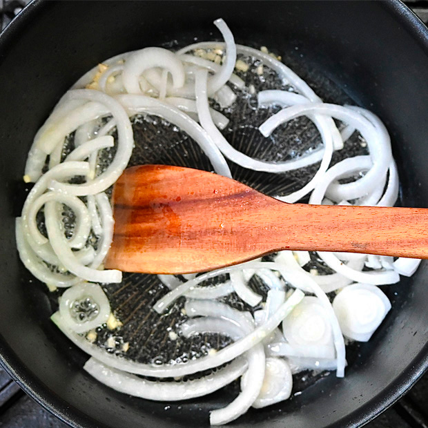 ajo y cebolla lomitos