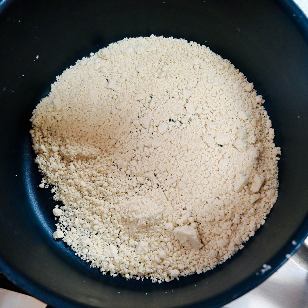 Harina dorada perfecta pebre