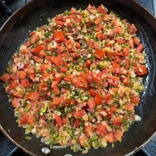 Retire del fuego y reserve