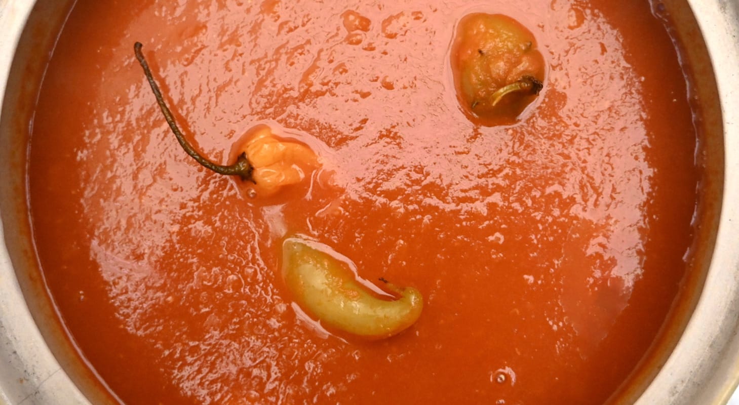 Historia de la Salsa de Tomate Rojo para Tamales