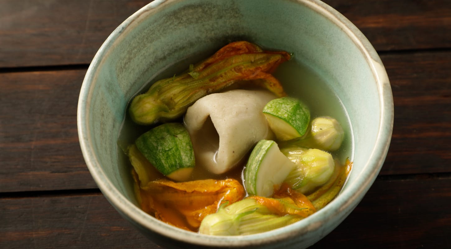 Historia de la Sopa de Joroches y Flores de Calabaza