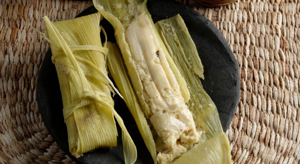 Tamal Dulce de Elote