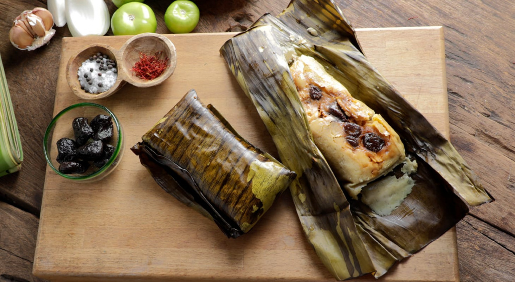 Tamal de Azafrán