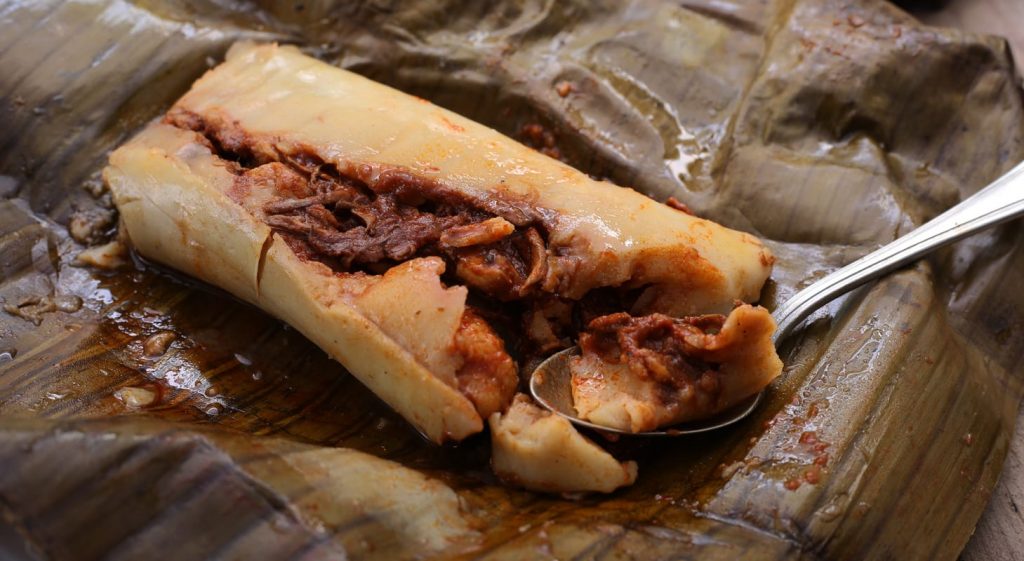 Tamal de Masa Colada Tabasqueño