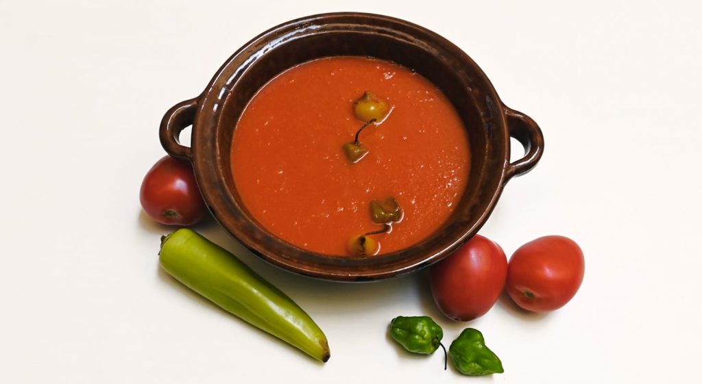 Salsa Oriental de Tomate Rojo para Tamales